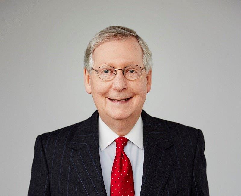 Official portrait of Senator Mitch McConnell